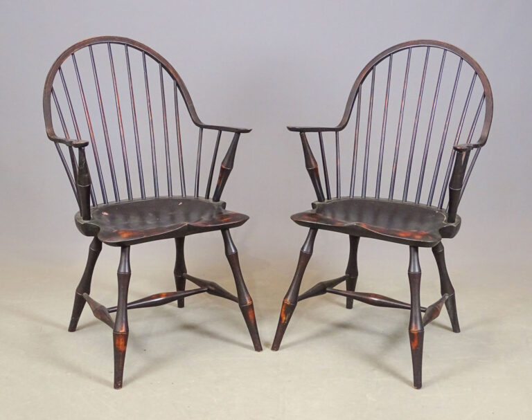 "D. R. Dimes" Windsor Chairs