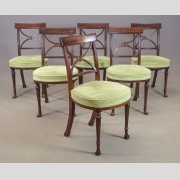 19th c. English Mahogany Dining Chairs (set of 6)