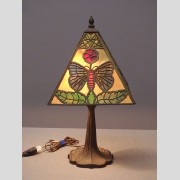 c. 1920's table lamp, cast Bradley & Hubbard