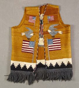 Native American Rug Vest Native American Rug Vest